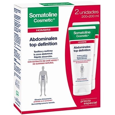 SOMATOLINE COSMET HOMBRE ABDOM TOP 2X200