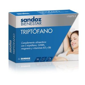 SANDOZ BIENESTAR TRIPTOFANO 30 CAPSULAS