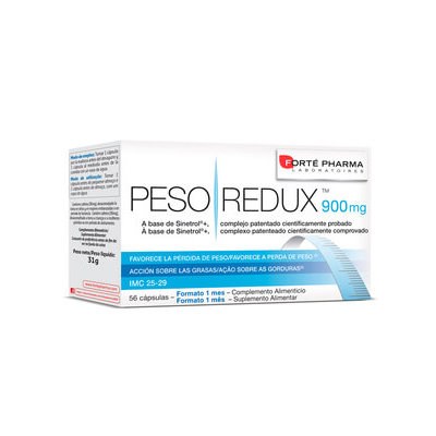 PESOREDUX 900 MG 56 CAP FORTE PHARMA