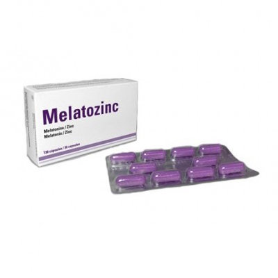 MELATOZINC 1 MG 60 CAPSULAS