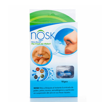 FILTRO NASAL NOSK PACK 10 UDS