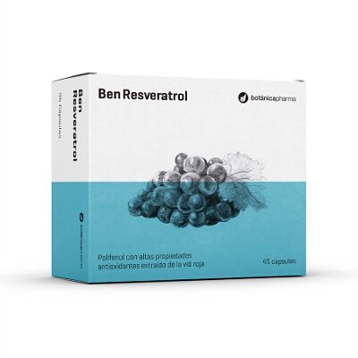 BEN RESVERATROL 20MG 45C BENSANA BOTANIC