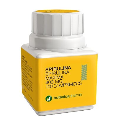 SPIRULINA 400 MG 100 COMP BOTANICA