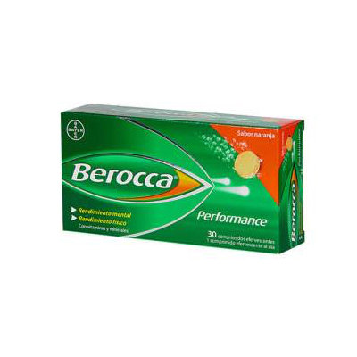 BEROCCA PERFORMANCE 30 COMP EFERV NARANJ