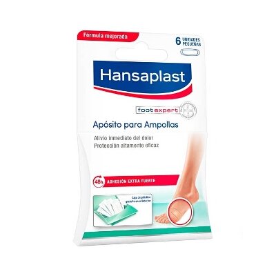 HANSAPLAST MED APOSITO AMPOLLAS PEQ 6 UD
