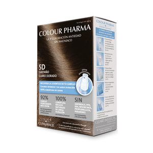 COLOUR PHARMA 5D CASTAÑO CLARO DORADO
