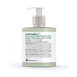 SABILA GEL ALOE VERA 100% PURO 500ML BOT