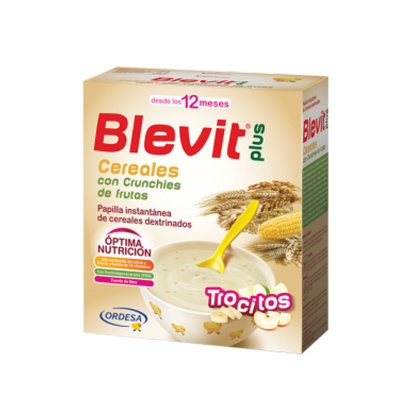 BLEVIT PLUS TROCITOS CER CRUNCHIES FRUTA