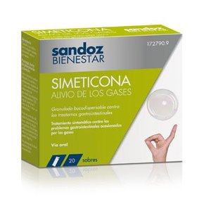 SANDOZ BIENESTAR SIMETICONA 20 SOBRES