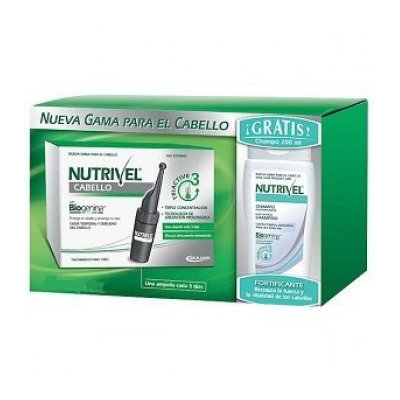 NUTRIVEL 10 AMPOLLAS + CHAMPU 200 ML