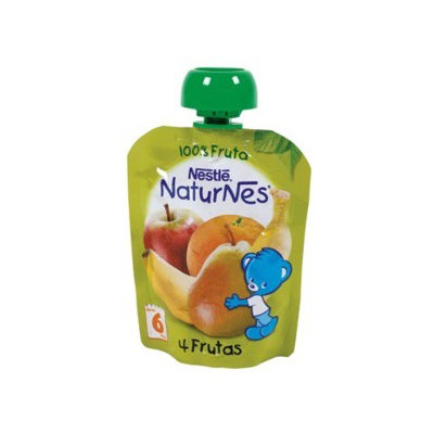 NESTLE NATURNES POUCHES 4 FRUTAS 90 GR