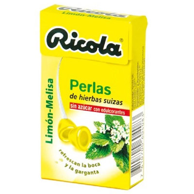 RICOLA PERLAS S/A LIMON 25 G.