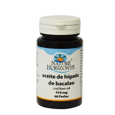 ACEITE HIGADO BACALAO 410MG 60PER NATHOR