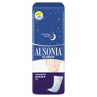 COMPRESAS AUSONIA NOCHE 10 UND