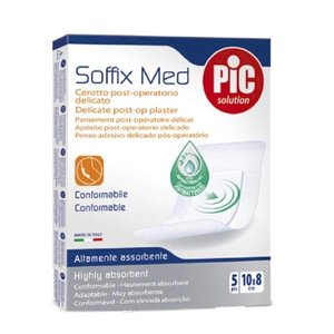 PIC SOFFIX MED APOSITO ESTERIL 10x8CM 5U