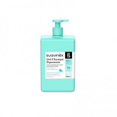 SUAVINEX GEL CHAMPU ESPUMOSO 750ML
