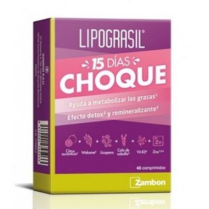 LIPOGRASIL 15 DIAS CHOQUE 45 COMPRIMIDOS