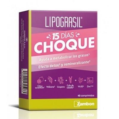 LIPOGRASIL 15 DIAS CHOQUE 45 COMPRIMIDOS