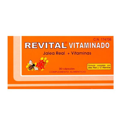 REVITAL JALEA REAL + VITAMINAS 30 CAPS