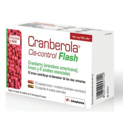 CRANBEROLA FLASH 20 CAPS ARKOPHARMA