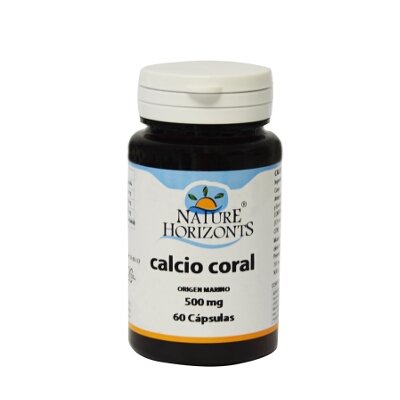 CALCIO CORAL 500MG 60CAPS NATURE HORIZON