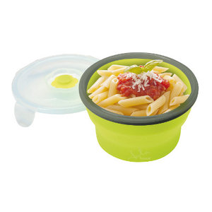 PORTA ALIMENTOS PLEGABLE SILICONA 540 ML