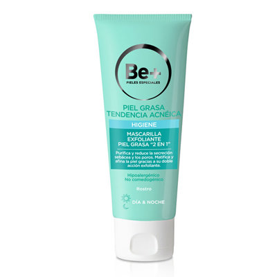BE+ MASCAR EXFOLIAN 2 EN 1 GRASA ACNE 75