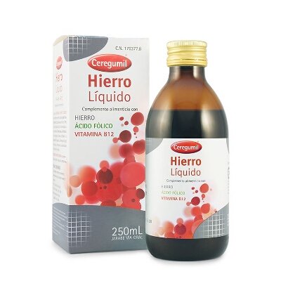 CEREGUMIL HIERRO LQ 250 ML