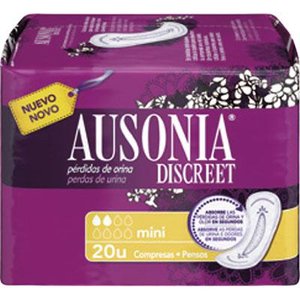 AUSONIA DISCREET MINI 20 UNIDADES