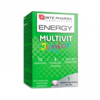 ENERGY MULTIVIT JUNIOR 30 COM MASTICABLE