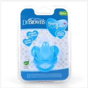 DR BROWN´S CHUPETE SILICONA AZUL 0-6MESE