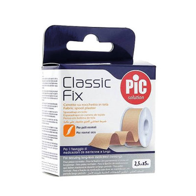 ESPARADRAPO PIC TELA CLASSIC FIX 2,5X5M