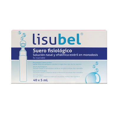 LISUBEL SUERO FISIOLOGICO 40 MONODOSIS