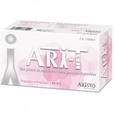 ARI T TEST PRECOZ DE EMBARAZO 1 TIRA
