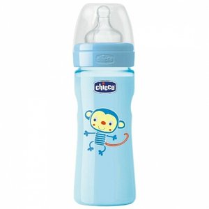 BIBERON CHICCO SILIC AZUL NORM 150ML 0M+