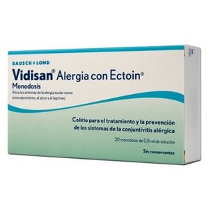 VIDISAN ALERGIA ECTOIN COL 20 MONOD 0,5