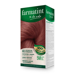 FARMATINT 5M CASTAÑO CLARO CAOBA 130 ML.