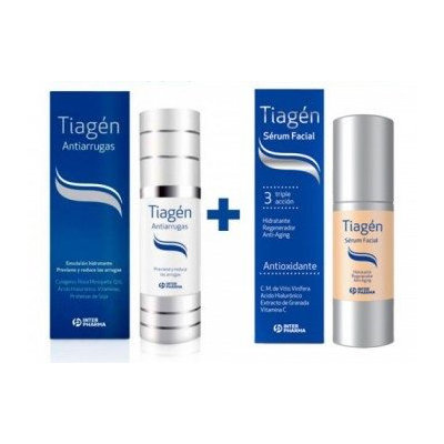 PACK TIAGEN ANTIARRUGA+SERUM FACIAL 30ML