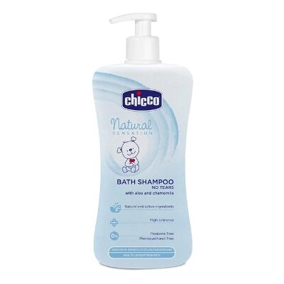 CHICCO BAÑO CHAMPU NATURAL SENSAT 500ML