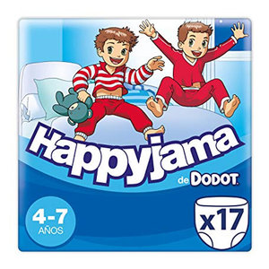 PAÑAL DODOT HAPPYJAMA 17 29 K NIÑO 17 UD