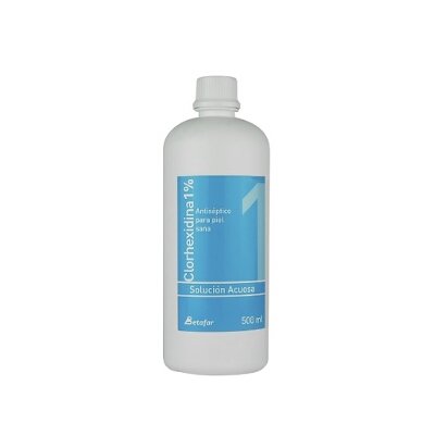 CLORHEXIDINA BETA 1% ACUOSA 500ML