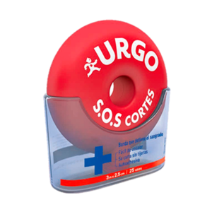URGO SOS CORTES BANDA 3X2,5 AUTOADHES