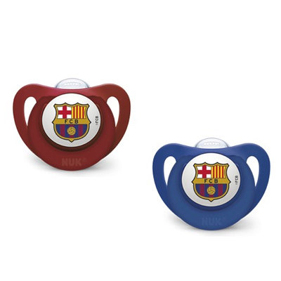 CHUPETE NUK SILICONA FCB 0-6