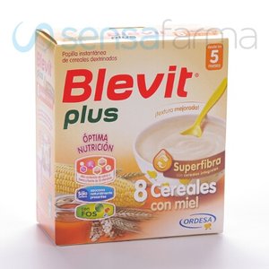 BLEVIT PLUS SUPERFIBRA 8 CERE MIEL 700 G