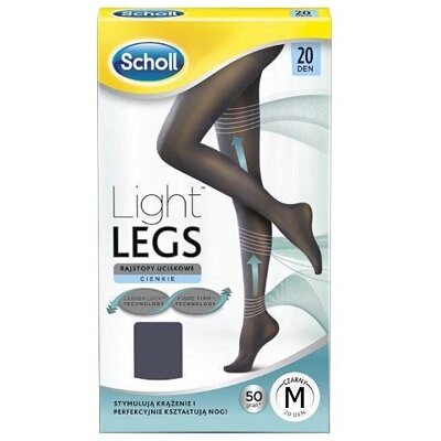 SCHOLL MEDIAS LIGERA 20DEN NEGRO T.M