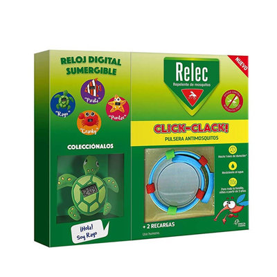 RELEC PULSERA CLICK-CLACK TORTUGA