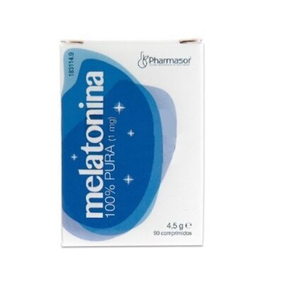 MELATONINA 100% PURA 90 COMP PHARMASOR