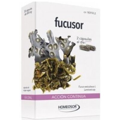 FUCUSOR ACC CONT 30 CAPS HOMEOSOR