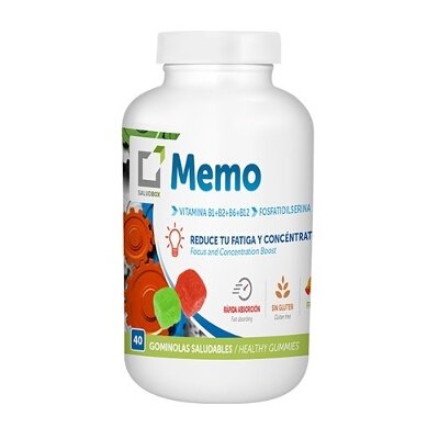 SALUDBOX MEMO BOTE 40 GOMINOLAS FUNC