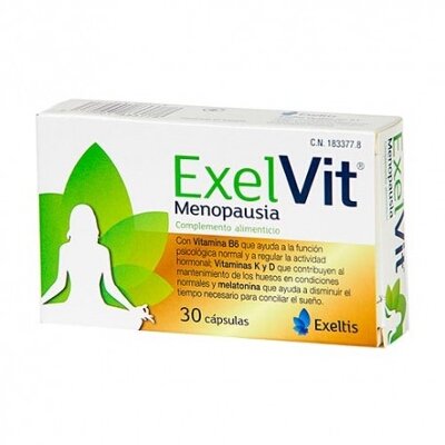 EXELVIT MENOPAUSIA 30 CAPSULAS